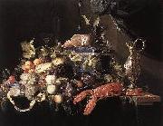 unknow artist Classical Still Life, Fruits on Table oil painting artist